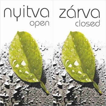 Nyitva-zárva 13 - leveles