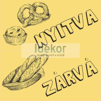 Nyitva-zárva 23 - pékség