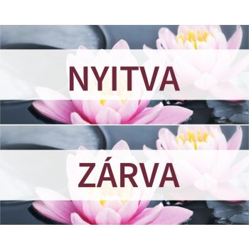 Nyitva-zárva 26 - tavirózsás