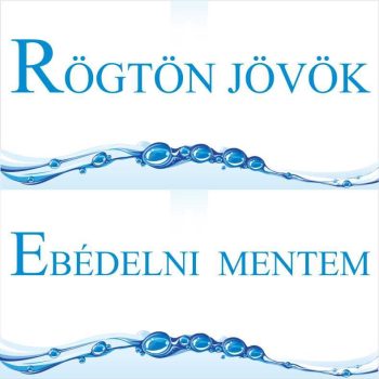 Rögtön jövök - Ebédelni mentem 6