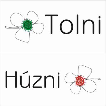 Tolni húzni 03 - rajzolt virág