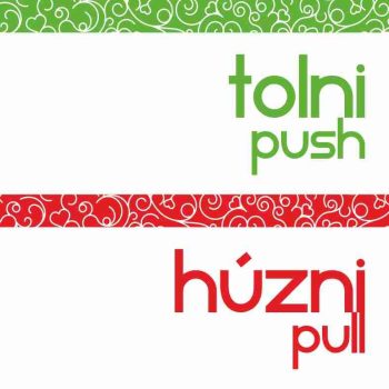 Tolni húzni 17 - zöld piros