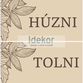 Tolni húzni 27 - bézs leveles