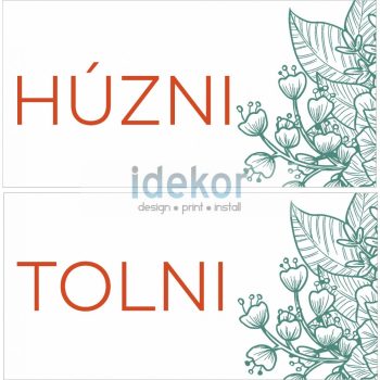 Tolni húzni 29 - zöld leveles