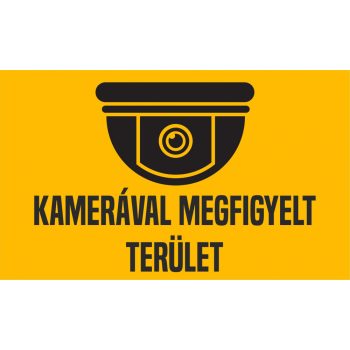 Kamerával megfigyelt terület!