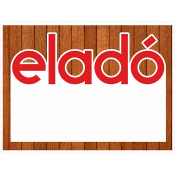 Eladó felirat/tábla