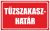 Utánvilágító tűzszakasz határ