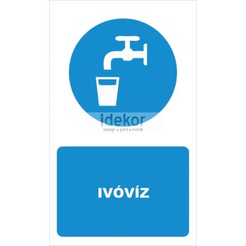 Ivóvíz felirat