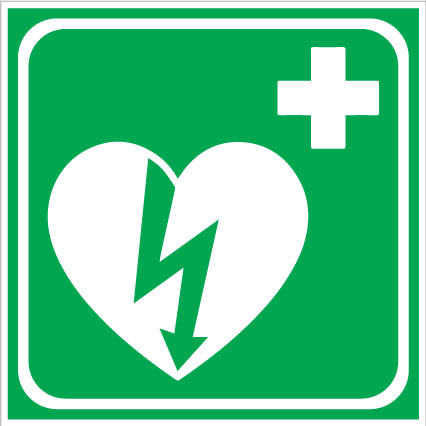 Defibrillátor 15x15cm