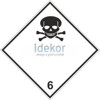 Mérgező (toxikus) anyagok 6.1 alosztály