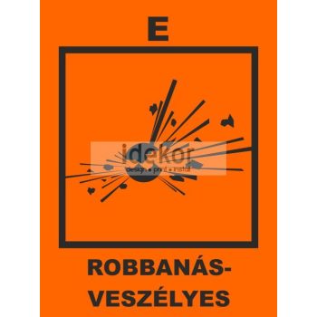 Robbanásveszélyes E