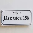 Egyedi születésnapi településnév tábla (40x15 cm) - 12