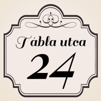 Egyedi házszámtábla - 18