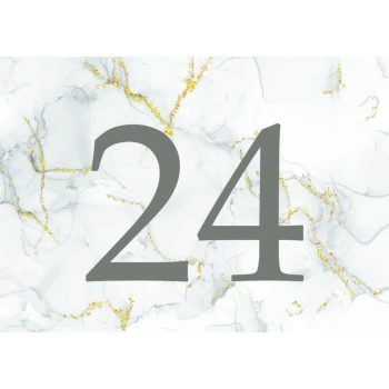 Egyedi házszámtábla (már 30 x 15 cm mérettől) - 43