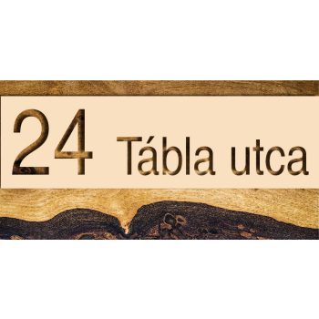 Egyedi házszámtábla - 52