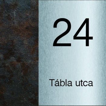 Egyedi házszámtábla - 55