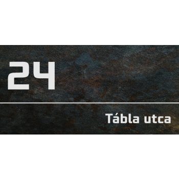 Egyedi házszámtábla - 58