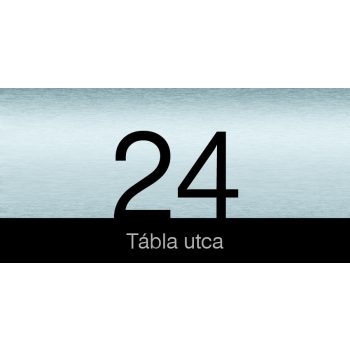 Egyedi házszámtábla - 60