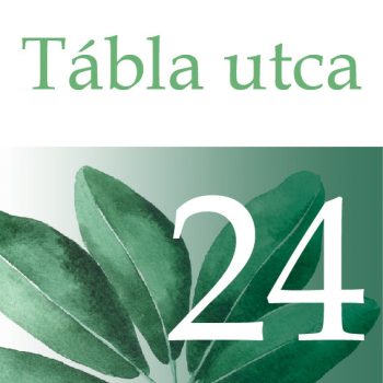 Egyedi házszámtábla - 63