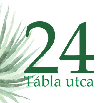 Egyedi házszámtábla - 64