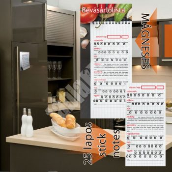 Bevásárlólista csomag