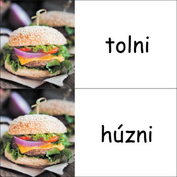 Tolni-Húzni 10 - 20 cm x 10 cm - matrica