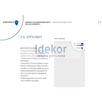 Széchenyi Terv 2020 citylight 1185x1750 mm
