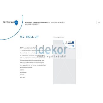Széchenyi Terv 2020 Roll-up - Molinó 
