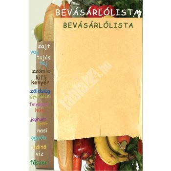 Mágneses bevásárlólista