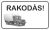 Rakodás - 25 cm x 15 cm - tábla