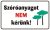 Szóróanyagot nem kérünk - 25 cm x 15 cm - tábla