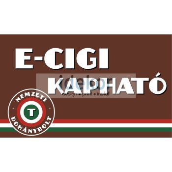 Nemzeti Dohánybolt e-cigaretta kapható