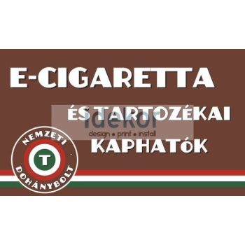Nemzeti Dohánybolt e-cigaretta kapható