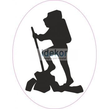 Hegymászó vagyok 1 - matrica autóra