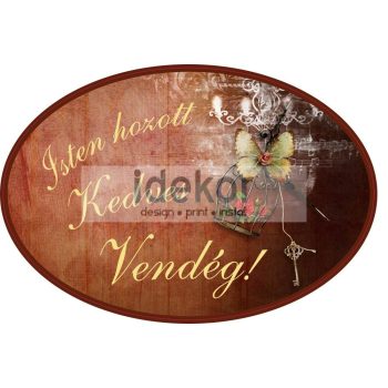 Köszöntő felirat ajtóra 3