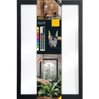 Kréta tábla 40 x 60 cm - üveg