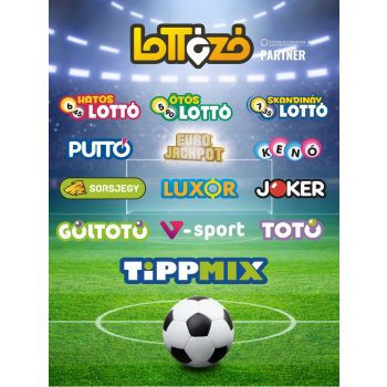 Kreatív Lottózó kirakat fólia / tábla - 120 x 160 cm