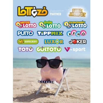 Kreatív Lottózó kirakat fólia / tábla - 150 x 200 cm