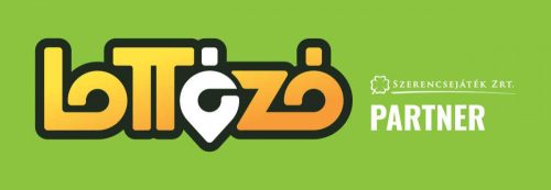 Lottó felirat/tábla / 145 x 50 cm