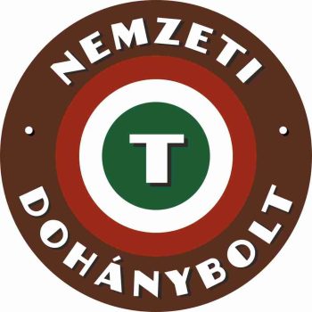 Nemzeti Dohánybolt logó kör fólia