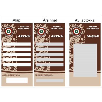 AKCIÓS Nemzeti Dohány plakát/matrica/tábla