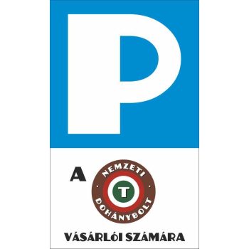 Ügyfélparkoló Nemzeti dohány