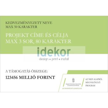 NKFI "D" típusú tábla A2