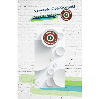 Nemzeti Dohánybolt szalagfüggöny ajtóra 29.