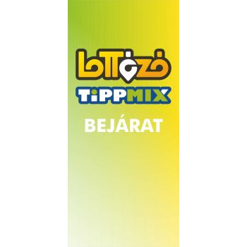 Szalagfüggöny - Lottózó 4.