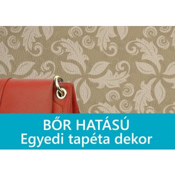 Egyedi tapéta dekor - bőr hatású