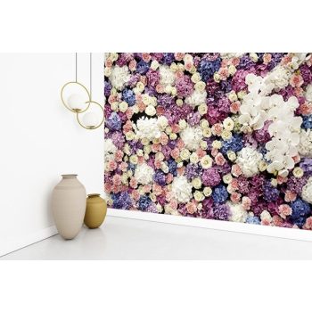 Tapéta dekor - rózsás